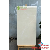 Gạch lát nền 60x120 ấn độ vân kem vàng bóng kiếng