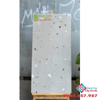 Gạch lát nền 60x120 bóng kiếng tezzazzo mới nhất