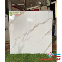 Gạch bóng kiếng tông trắng 60x60 cao cấp