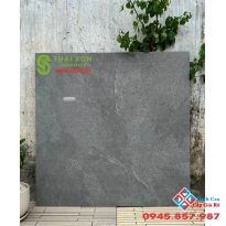 Gạch lát nền matt mờ xám vân đá 80x80 Việt Ý
