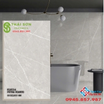Gạch lát nền 80x160 bóng kiếng ấn độ màu xám vân cao cấp