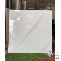 Gạch bóng kiếng 80x80 trắng mây giá rẻ ba tri