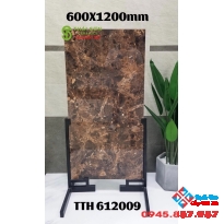 Đá bóng kiếng ốp lát cao cấp ấn độ 60x120 vân đá nâu đẹp