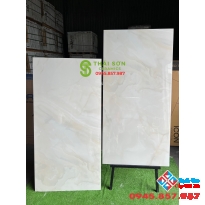 Gạch ấn độ lót sàn bóng kiếng 80x160 cao cấp Bến Tre