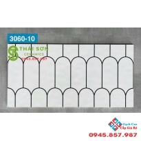 Gạch trang trí màu trắng 30x60 men bóng trung quốc hình lông vũ 