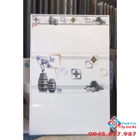 Gạch ốp tường 30x60 trắng trơn