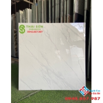 Gạch bóng kiếng 100x100 ấn độ trắng vân