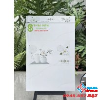 Gạch ốp tường 30x60 hà thanh bóng kiếng trắng khói cao cấp