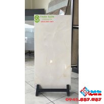 Gạch ốp tường 40x80 men bóng trung quốc màu vàng kem nhạt
