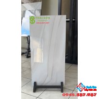 Gạch ốp tường 40x80 trung quốc màu trắng vân đá onyx