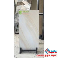 Gạch ốp tường 40x80 trung quốc màu vàng kem vân đá