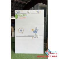 Gạch takao trắng xám 40x80 bóng kiếng ốp tường phòng khách