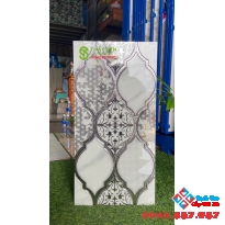 Gạch đá ép kiếng khắc kim mạ bạc nhập khẩu 30x60 cao cấp