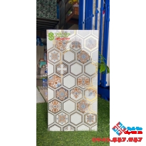Gạch mạ vàng vân lục giác trang trí 30x60 trung quốc đẹp
