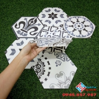 Gạch trang trí lục giác cao cấp