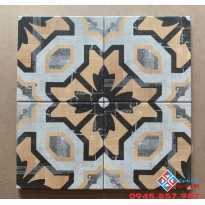 Gạch bông cổ lát nền phòng bếp 20x20 trung quốc đẹp