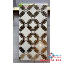 Gạch trung quốc 30x60 bông đồng tiền mạ vàng