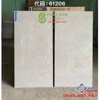 Gạch trung quốc 60x120 đá đồng chất màu xám bóng kiếng