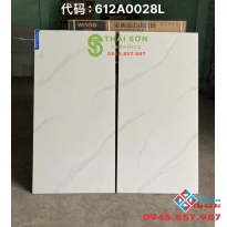 Gạch trung quốc 60x120 đá đồng chất trắng vân mây bóng kiếng