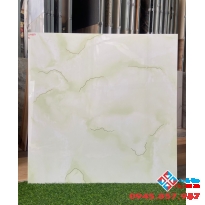 Gạch trung quốc 80x80 xanh non nhũ vàng