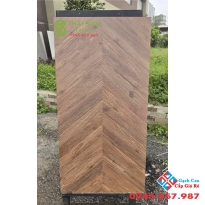 Lát gạch vân gỗ xương cá 60x120 ấn độ matt caving