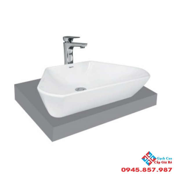 Chậu Rửa Lavabo Viglacera CD16 Đặt Bàn