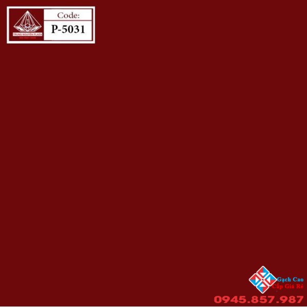 GẠCH BÓNG 40X40 ĐỎ TRƠN