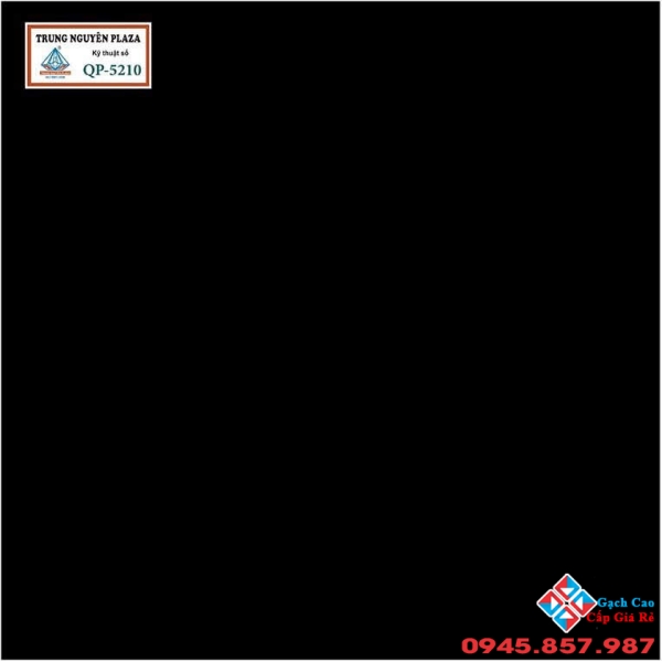 GẠCH BÓNG 40X40 ĐEN TRƠN