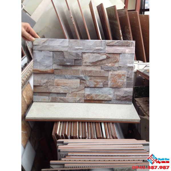 gạch trang trí 3D 25x40 ốp tường giá rẻ (01)