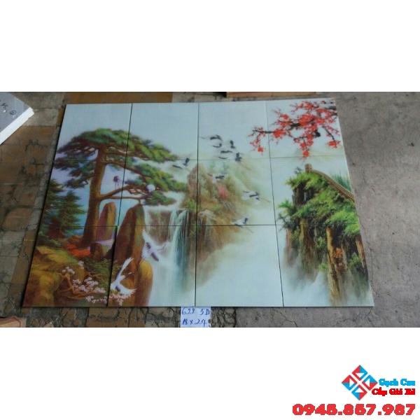 gạch tranh 5D phong cảnh 180x240 giá rẻ