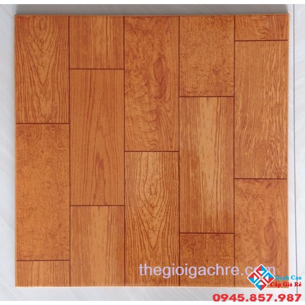 Gạch lát nền 40x40 loại 1 vân gỗ giá rẻ