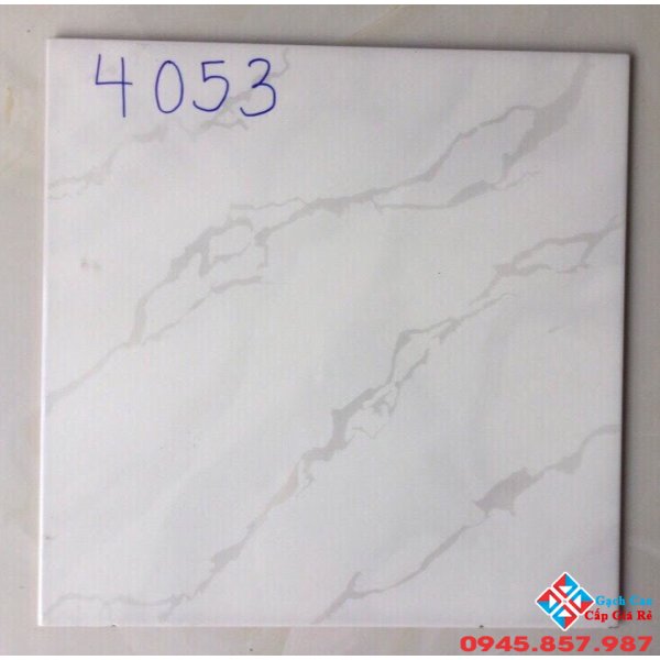 Gạch lát nền 40x40 trắng mây giá rẻ hôm nay