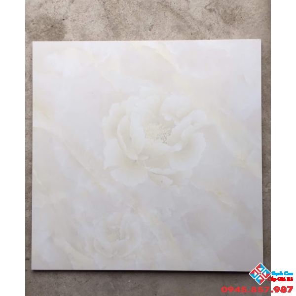 Đá bóng kiếng 60x60 hoa chìm đẹp sale