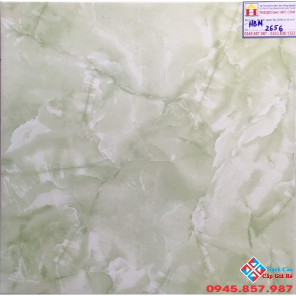 GẠCH LÁT NỀN 50X50 VÂN XANH PRIME 2656