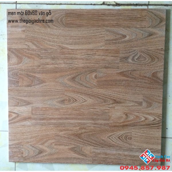 Gạch giẳ gỗ 60x60 men mờ catalan giá rẻ
