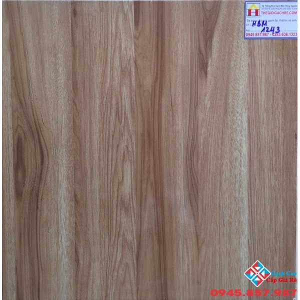 GẠCH LÁT NỀN 50X50 VÂN GỖ MỜ 1243