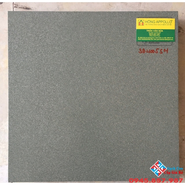 Đá lát nền 40x40 vân xanh