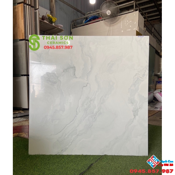 Gạch tasa bóng kiếng 100x100 siêu bóng lót sảnh nhà biệt thự