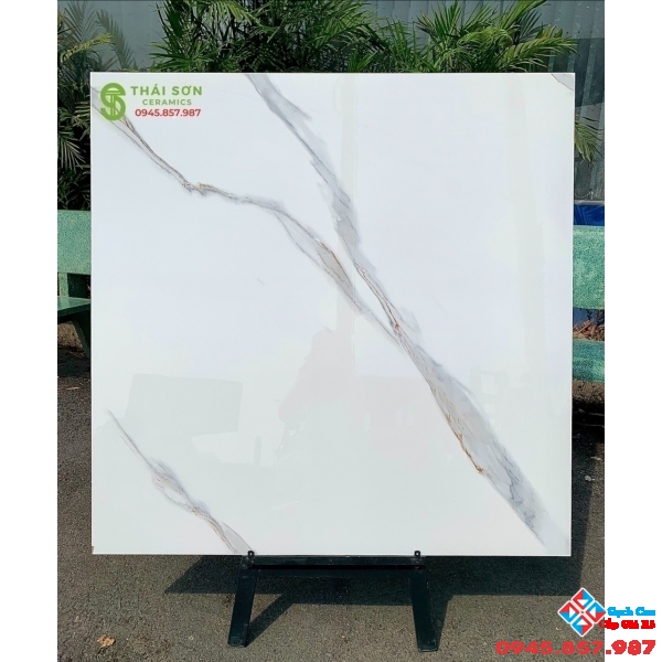 Mẫu gạch bóng kiếng kim cương 100x100 cao cấp