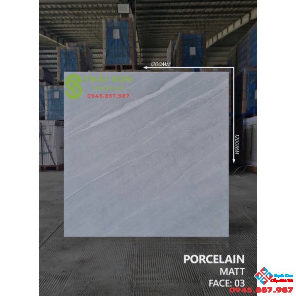 Gạch khổ lớn ấn độ 120x120 matt mờ cao cấp Thử Đức