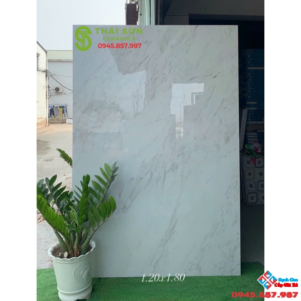 Gạch lát nền khổ lớn 1200x1800 bóng kiếng ấn độ tại tphcm