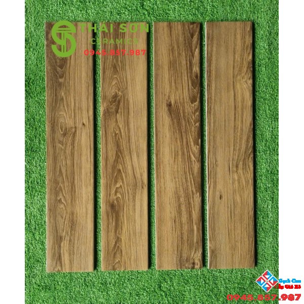 Gạch lát giả gỗ quán cafe 15x80 nhập khẩu mới nhất