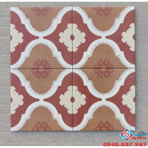 Gạch trung quốc 20x20 bông cổ cao cấp giá tốt hcm