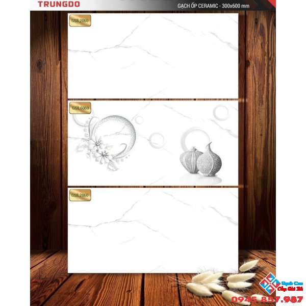 Gạch ốp tường 30x60 trung đô giá rẻ