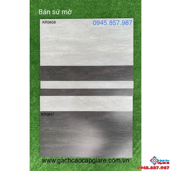 Gạch ốp tường 30x60 mờ bộ cao cấp