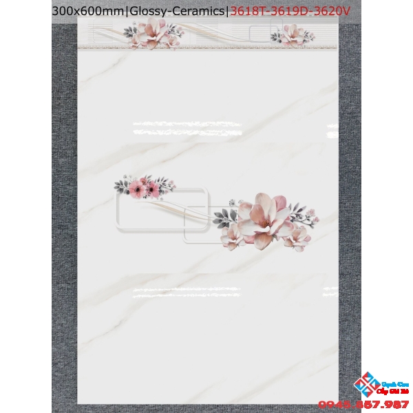 Gạch men ốp tường 30x60 catalan