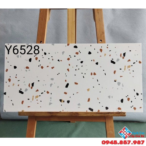 Gạch terrazzo 30x60 đá mờ ốp lát nhà vệ sinh đẹp