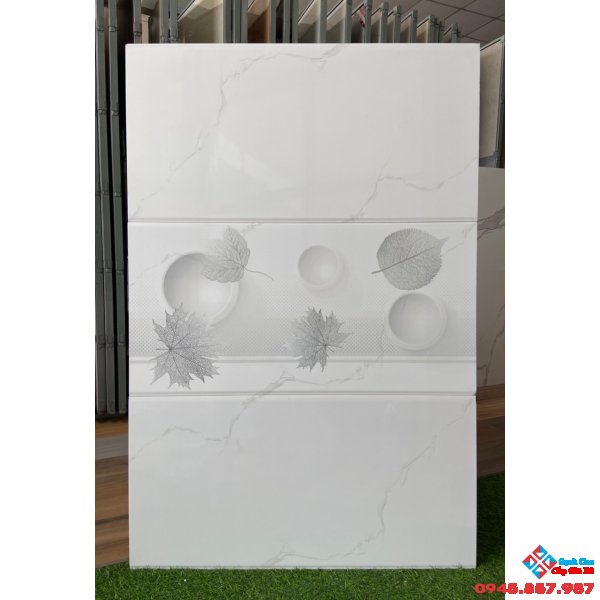 Gạch ốp tường phòng khách 40x80