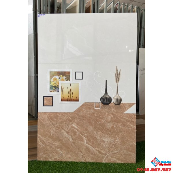 Gạch men bóng 40x80 ốp tường giá rẻ