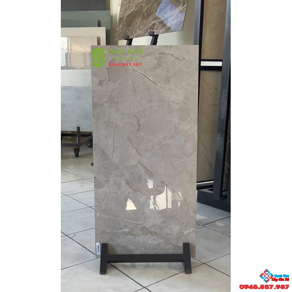 Gạch ốp tường 40x80 trung quốc khắc kim vân đá tự nhiên